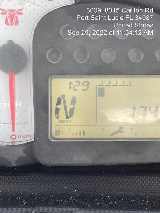 2021 Yanmar YU1000 Canopy, Steel Wheel, Poly WindShield, Beacon, Backup Alarm