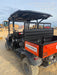 2021 Kubota RTV-X1140W-H Plastic Canopy, Windshield Acrylic Clear, LED Strobe Light, Wire Harness Kit, Back up Alarm