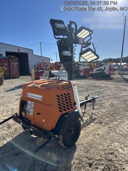 2023 Generac MLT2 Diesel, Flex Switch 120V Input, Powerzone Controller, (4) 320W LED Lights, 4kW Generator, 39.9 Gal Fuel Tank, 2" Ball, T3