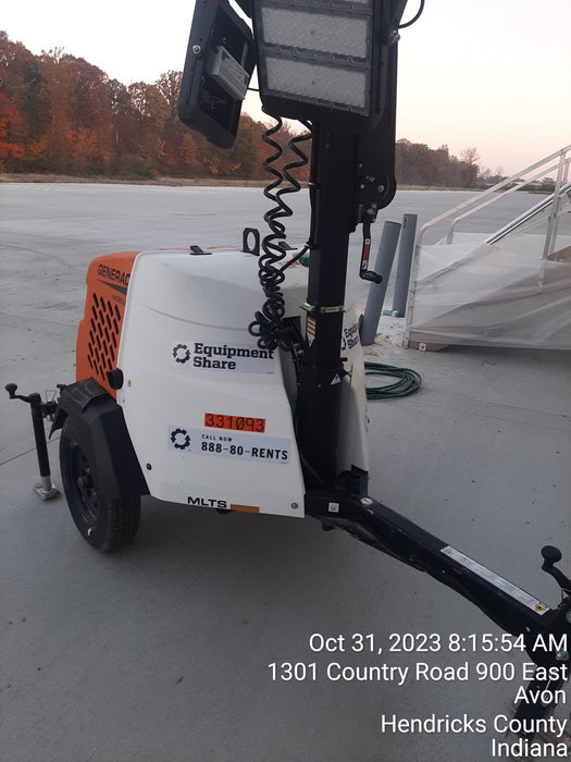 2023 Generac MLT2 Diesel, Flex Switch 120V Input, Powerzone Controller, (4) 320W LED Lights, 4kW Generator, 39.9 Gal Fuel Tank, 2" Ball, T3
