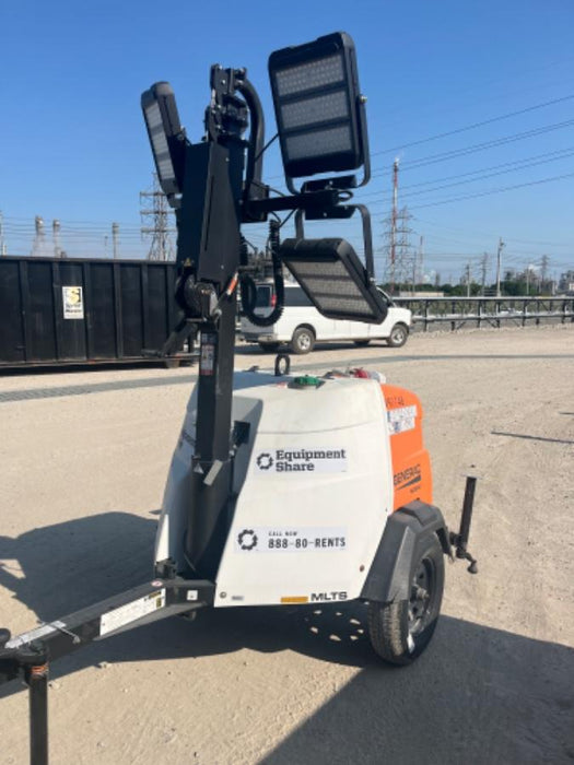 2025 Generac MLTS-4 Diesel, Mitsubishi L2E, 7.1 hp @1800 rpm, Flex Switch 120V Input, Powerzone Controller, (4) 320W LED Lights, 4kW Generator, 39.9 Gal Fuel Tank, 2" Ball, ES Decals