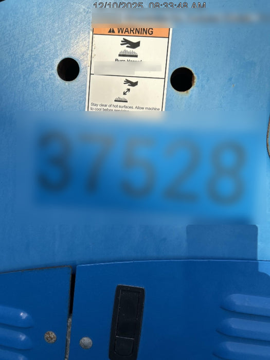 2019 Genie GTH-1056 Cab/Heat/AC, Solid RT Tires, LED Work Lights, Beacon 60" QA Carriage, 60" Forks