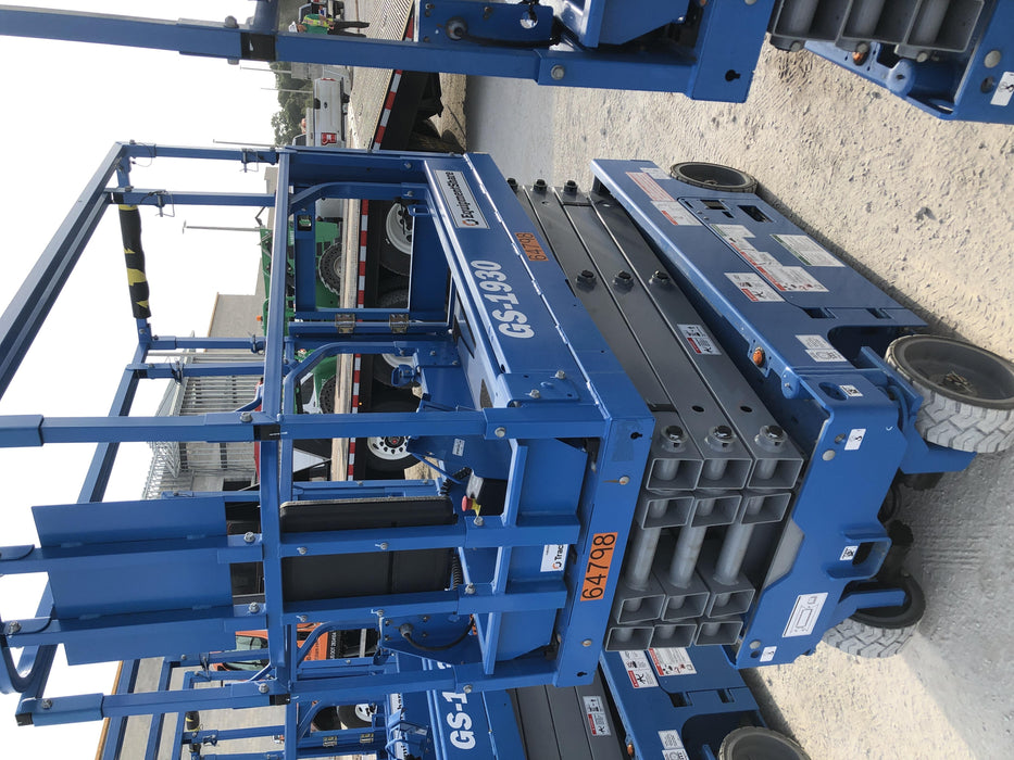 2020 Genie GS-1930 Solid Non Marking Tires, Beacon, Folding rails with half height swing gate
