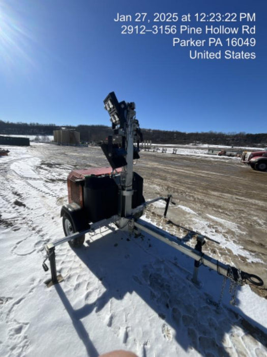 2024 Wanco WLTT-4MM4K Diesel, Deep Sea Controller, Shore Power Plug, Auto Start, (4) 350W LED Floodlights, 4kW Generator, 60 Gal Fuel Tank, 2" Ball, T3