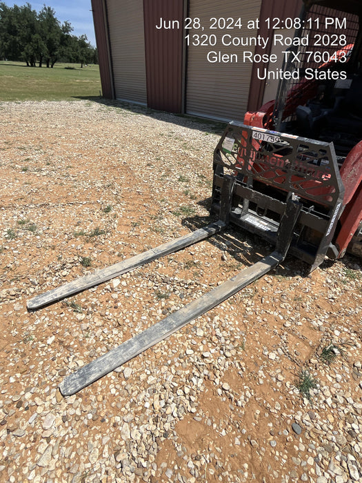 2024 PALADIN 72" Skid Steer Forks