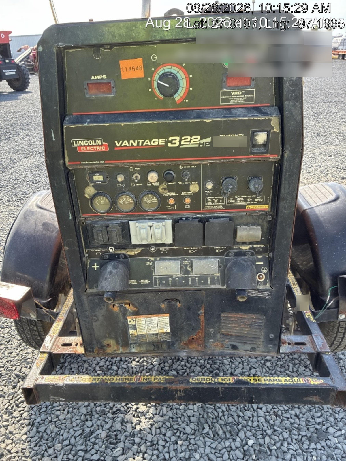 2020 Lincoln Electric Vantage 322 Ready-Pak 3