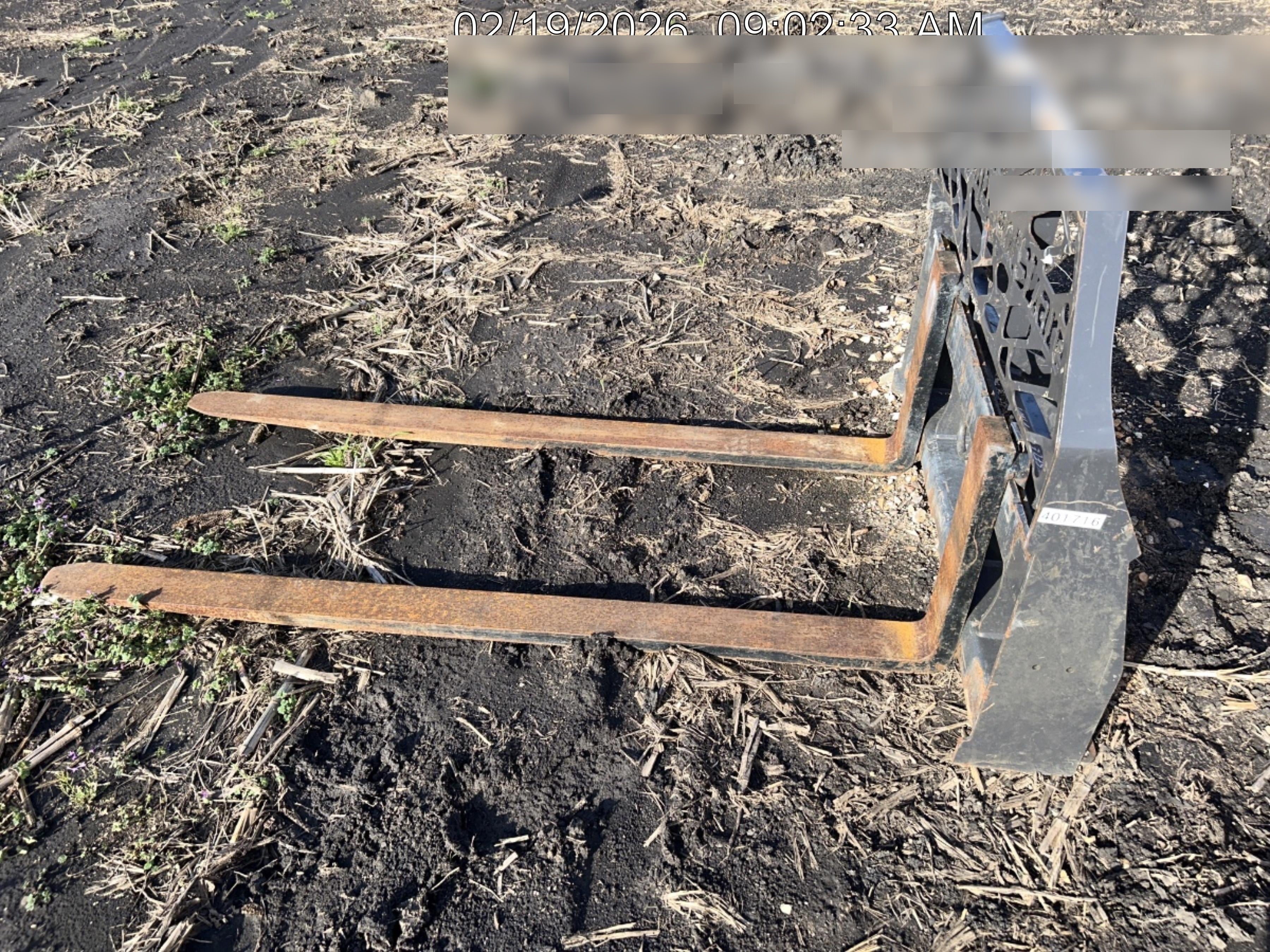 2024 PALADIN 72" Skid Steer Forks
