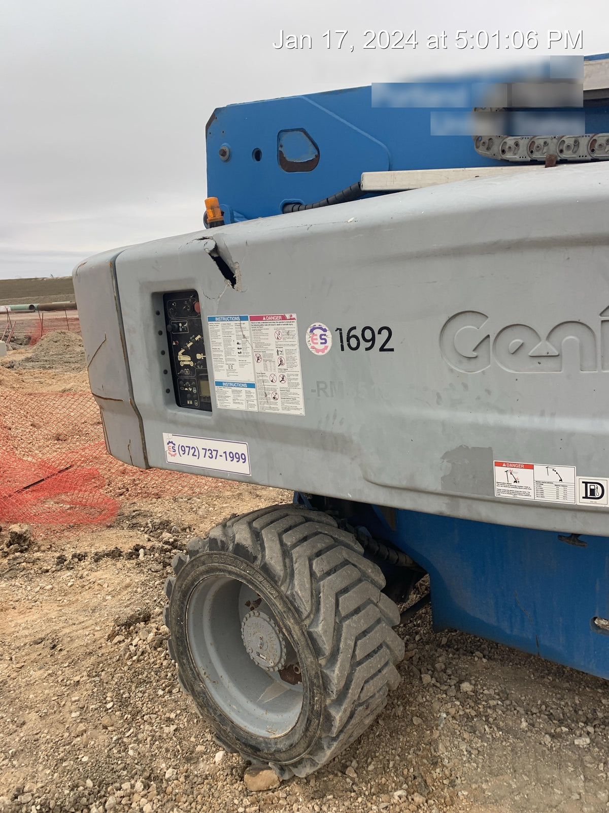 2016 GENIE S-85