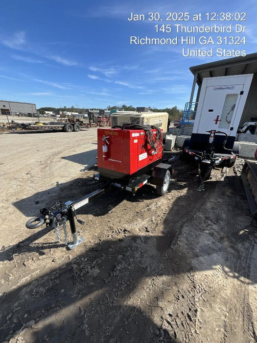 2024 Shindaiwa DGW400DML Kubota D902 Engine, 23 HP, Dual Op Welder, Wire, Arc, Droop Stick, Tig, and CC Stick Functionality, Simulphase, 3 Phase and 1 Phase Gen Output, Single Axle NB Trlr, Slr Trckl Chrg 12V 12W, Fire Ext, T3