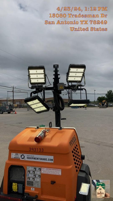 2024 Generac MLT2 Diesel, Flex Switch 120V Input, Powerzone Controller, 
(4) 320W LED Lights, 4kW Generator, 39.9 Gal Fuel Tank, 2" Ball, T3