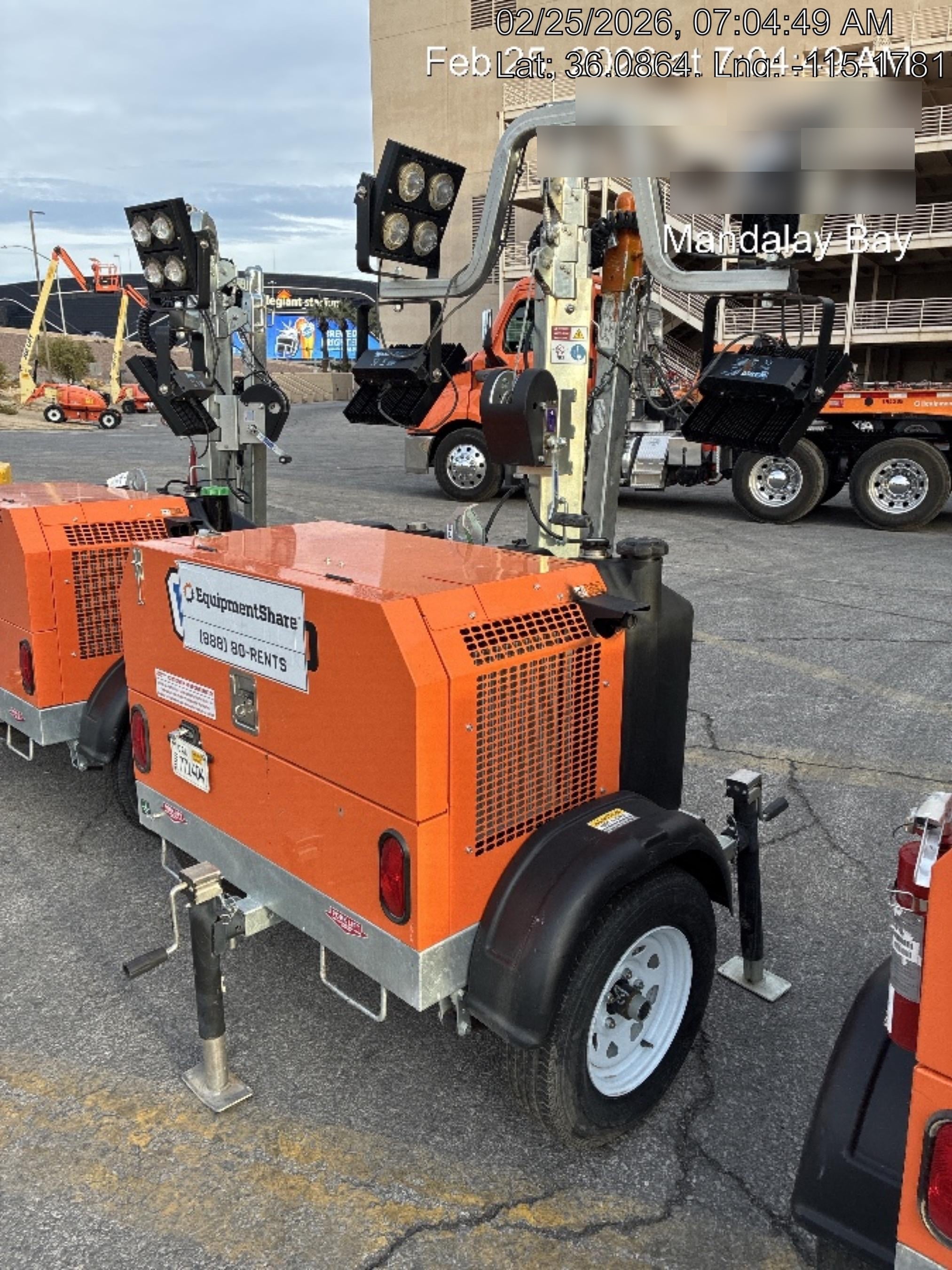 2024 Wanco WLTT-4MM4K Diesel, Deep Sea Controller, Shore Power Plug, Auto Start, (4) 350W LED Floodlights, 4kW Generator, 60 Gal Fuel Tank, 2" Ball, T3