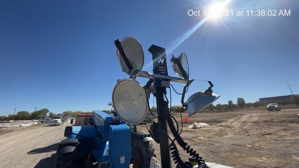 2019 Wacker Neuson LTV6L-MH Wacker Neuson LTV6L Mobile Light Tower w/Fuel Level Sensor Installed