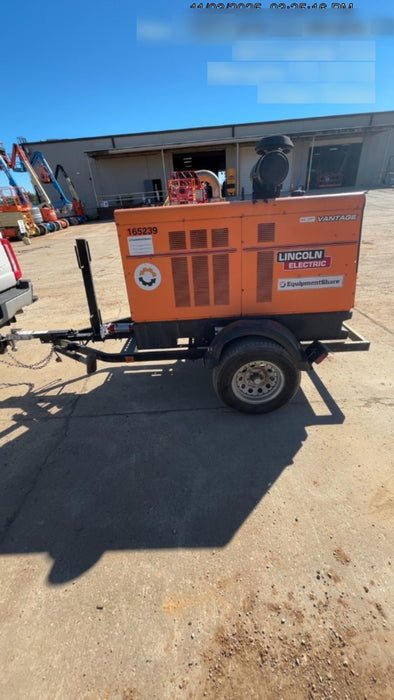 2021 Lincoln Electric Vantage 549X Ready Pak 3, ORANGE (includes trailer, cable rack, fender light kit)