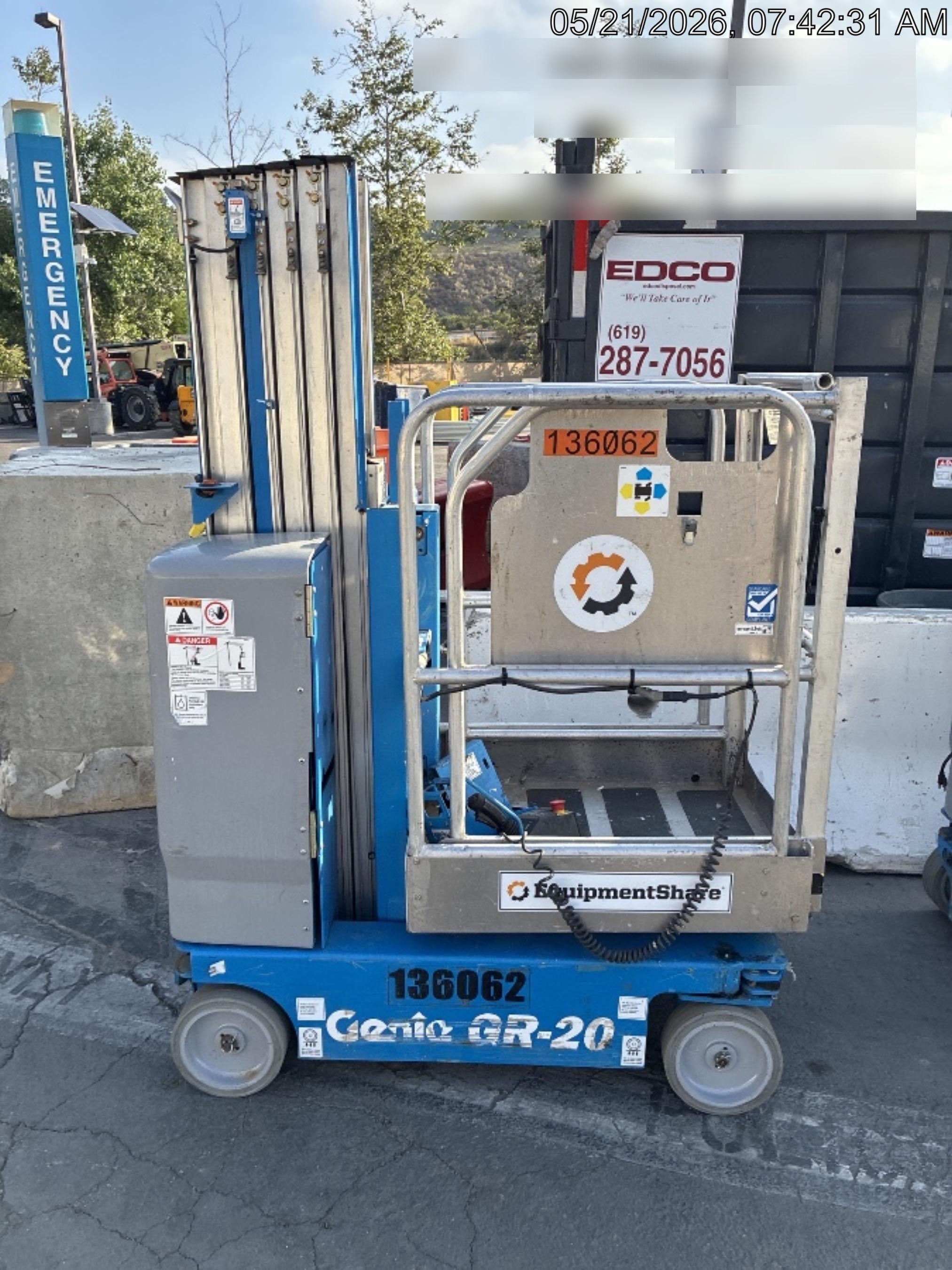 2021 GENIE GR-20