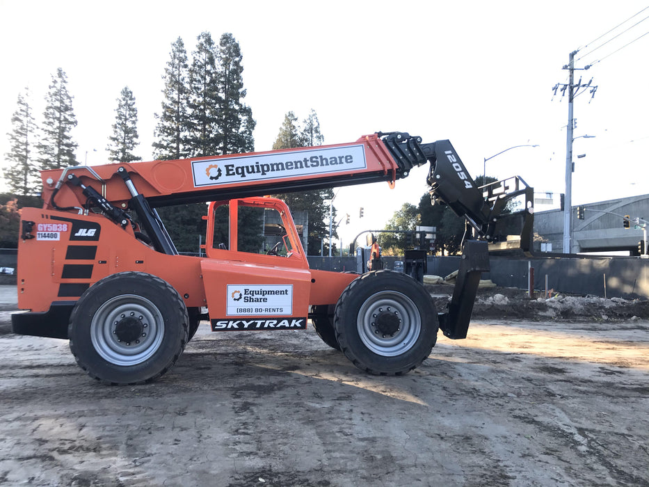 2020 Skytrak 12054 74Hp, Canopy, FF Tires, Work Lights, Beacon, Aux Hydraulics, Back up Alarm, Lifting Eye, ES Decals