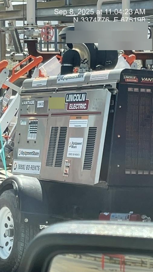 2025 LINCOLN ELECTRIC Vantage 549X