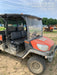 2022 Kubota RTV-X1140W-H Plastic Canopy, Windshield Acrylic Clear, LED Strobe Light, Wire Harness Kit, Back up Alarm