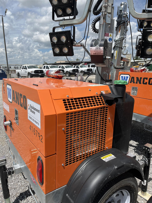 2024 Wanco WLTT-4MM4K Diesel, Deep Sea Controller, Shore Power Plug, Auto Start, (4) 350W LED Floodlights, 4kW Generator, 60 Gal Fuel Tank, 2" Ball, T3