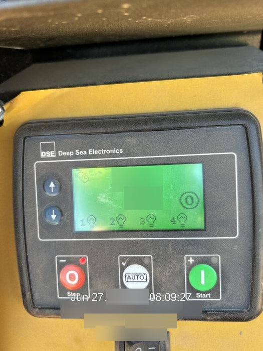 2022 Allmand NLV3GR (4) LED Light Fixture 350W, 23' Vertical Mast, 3kW Prime, Towable, ES Decals, T3