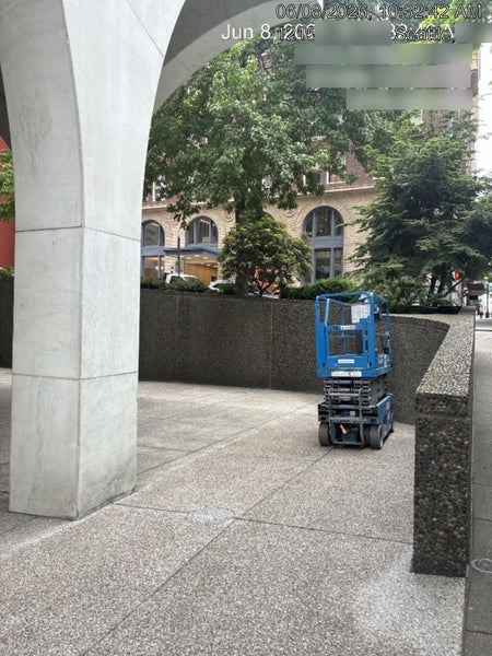 2019 Genie GS-1930 Half Height Swing Gate, 800W Inverter
