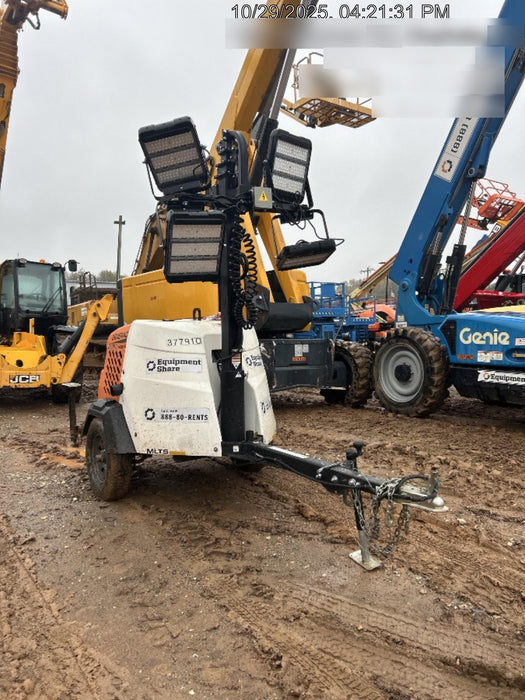 2023 Generac MLT2 Diesel, Flex Switch 120V Input, Powerzone Controller, 
(4) 320W LED Lights, 4kW Generator, 39.9 Gal Fuel Tank, 2" Ball, T3