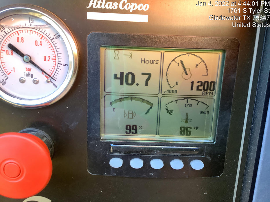 2021 ATLAS COPCO PAS 100 HF CS Enclosed