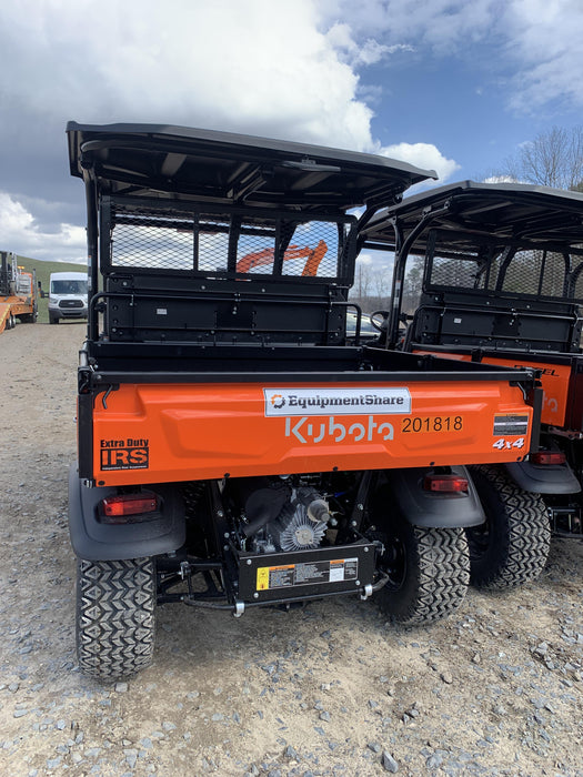2022 Kubota RTV-X1140W-H Plastic Canopy, Windshield Acrylic Clear, LED Strobe Light, Wire Harness Kit, Back up Alarm
