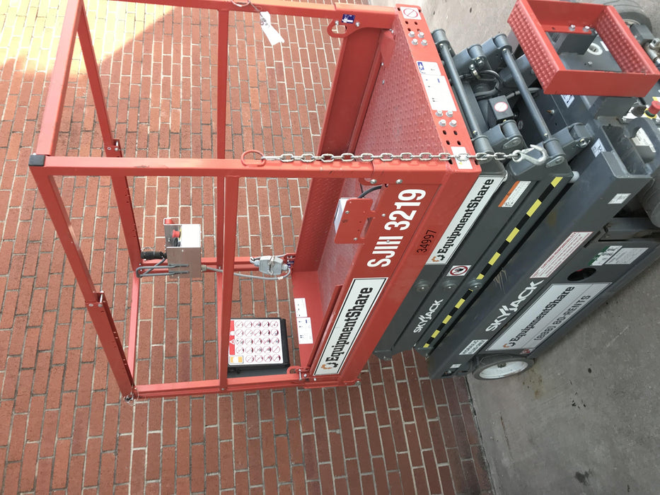 2019 Skyjack SJIII-3219 Standard Options, Trojan Batteries