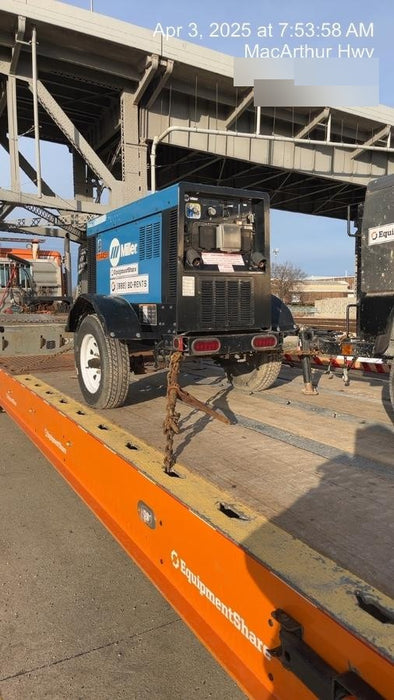 2020 Miller Electric BIG BLUE 400 Trailer Mounted Welder