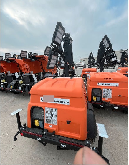 2024 Generac MLT2 Diesel, Flex Switch 120V Input, Powerzone Controller, 
(4) 320W LED Lights, 4kW Generator, 39.9 Gal Fuel Tank, 2" Ball, T3