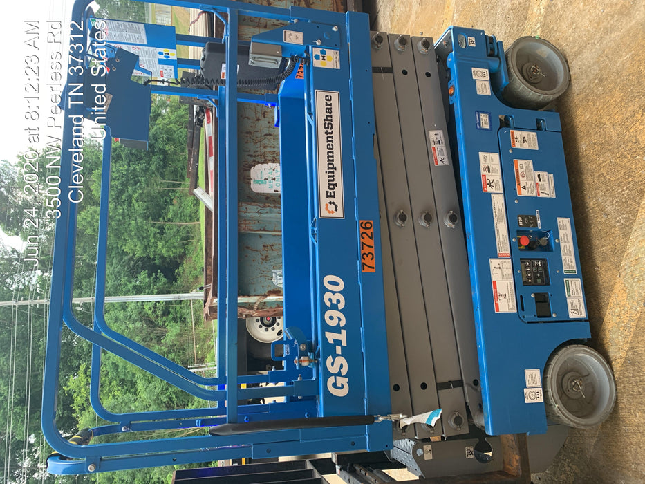 2020 Genie GS-1930 Fixed rails with chain entry gate - Pre A92.20