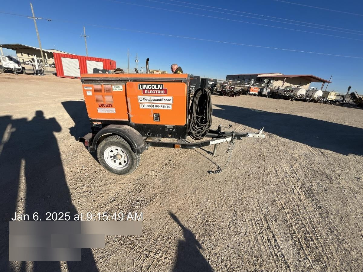 2022 Lincoln Electric LE400 Kubota V1505, Trlr, Cable Rack, Light Kit, ES Decals, T3