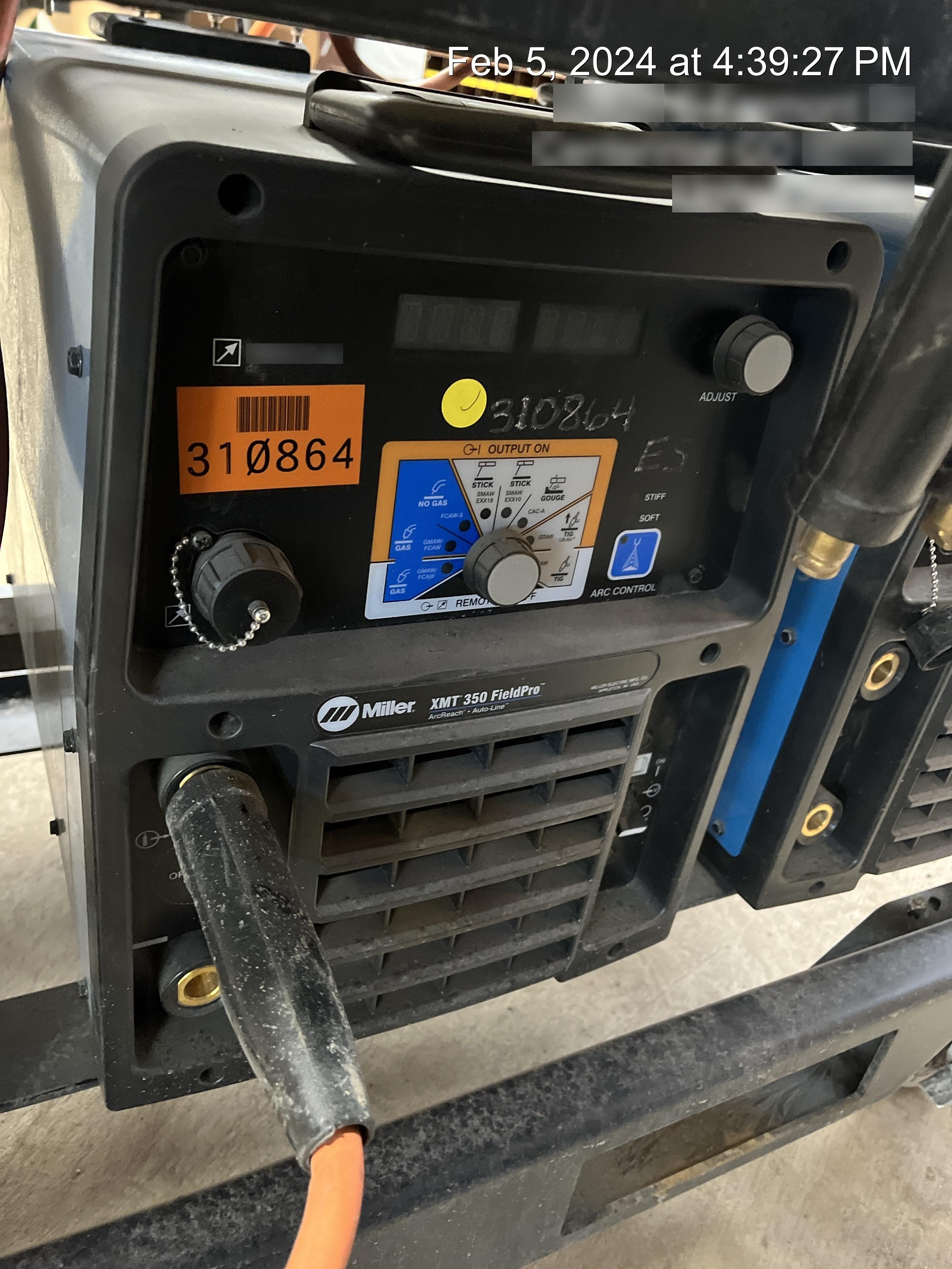 2023 MILLER ELECTRIC XMT 350