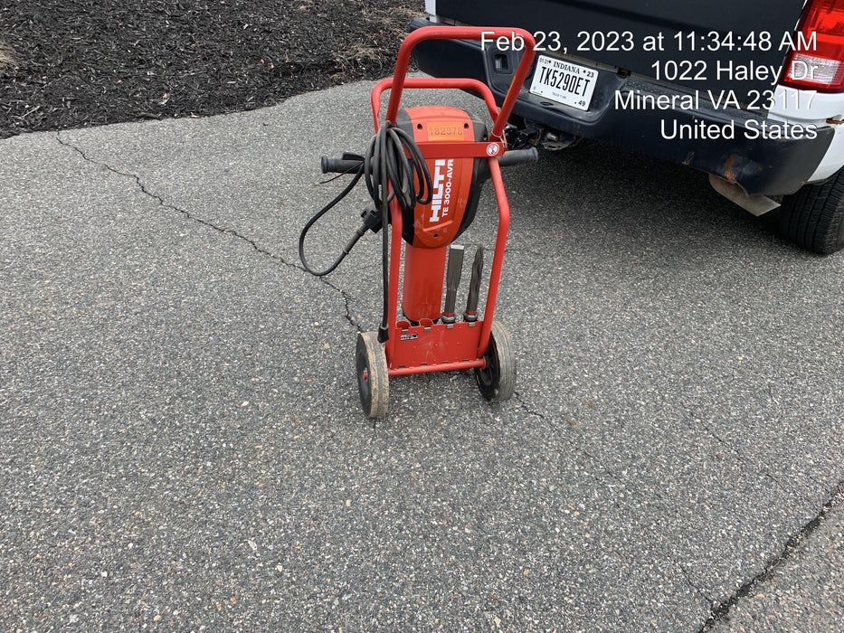2021 HILTI TE 3000-AVR