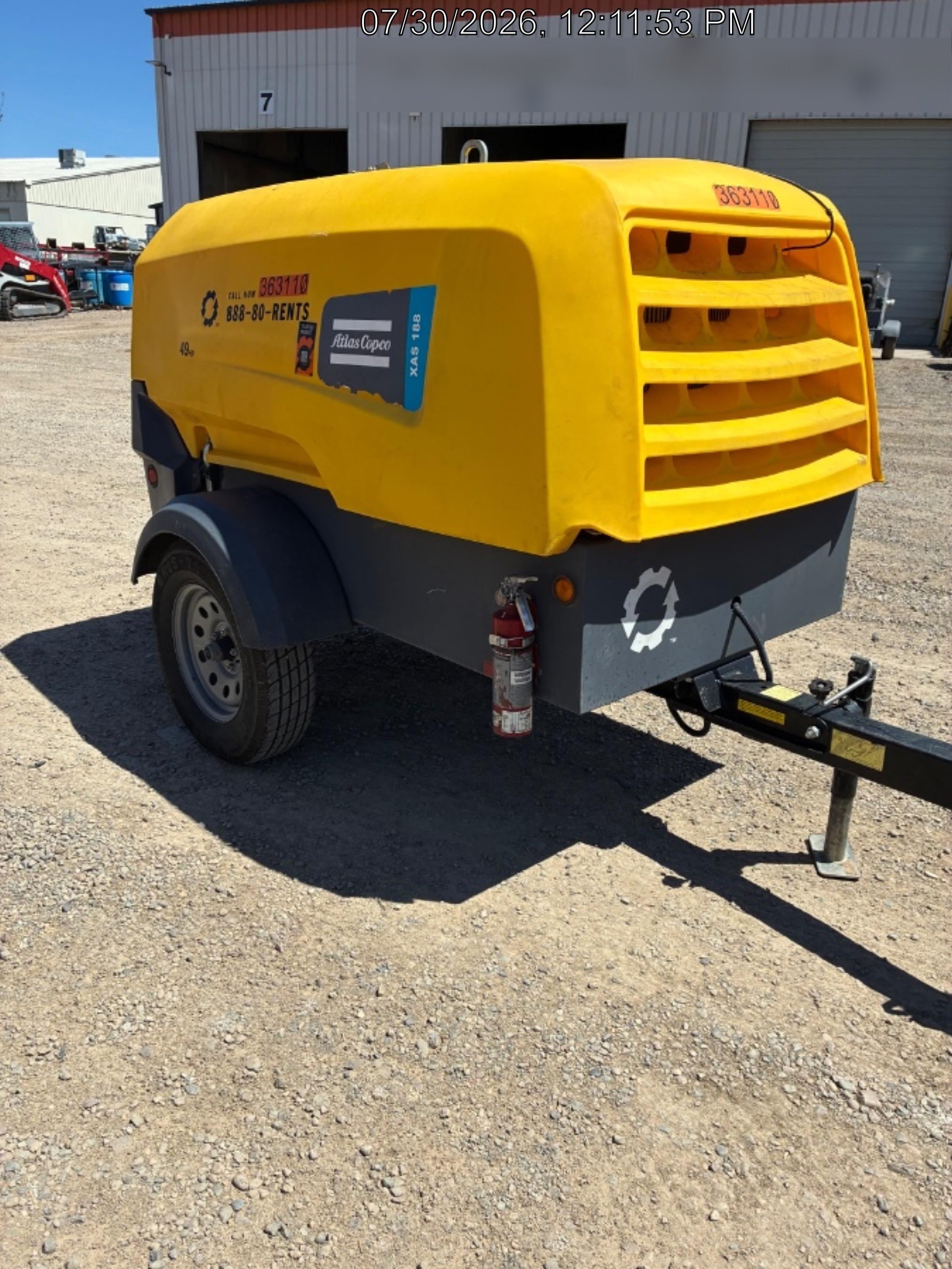 2023 ATLAS COPCO XAS188 CWK