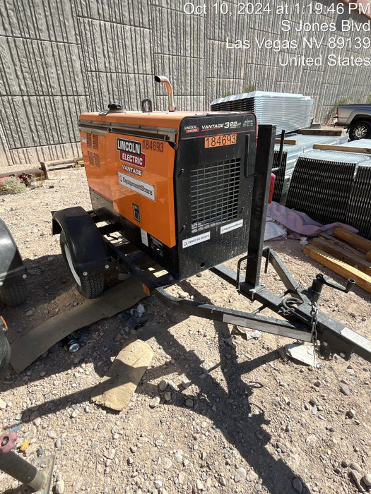 2021 Lincoln Electric Vantage 322 VANTAGE 322 READY-PAK 3