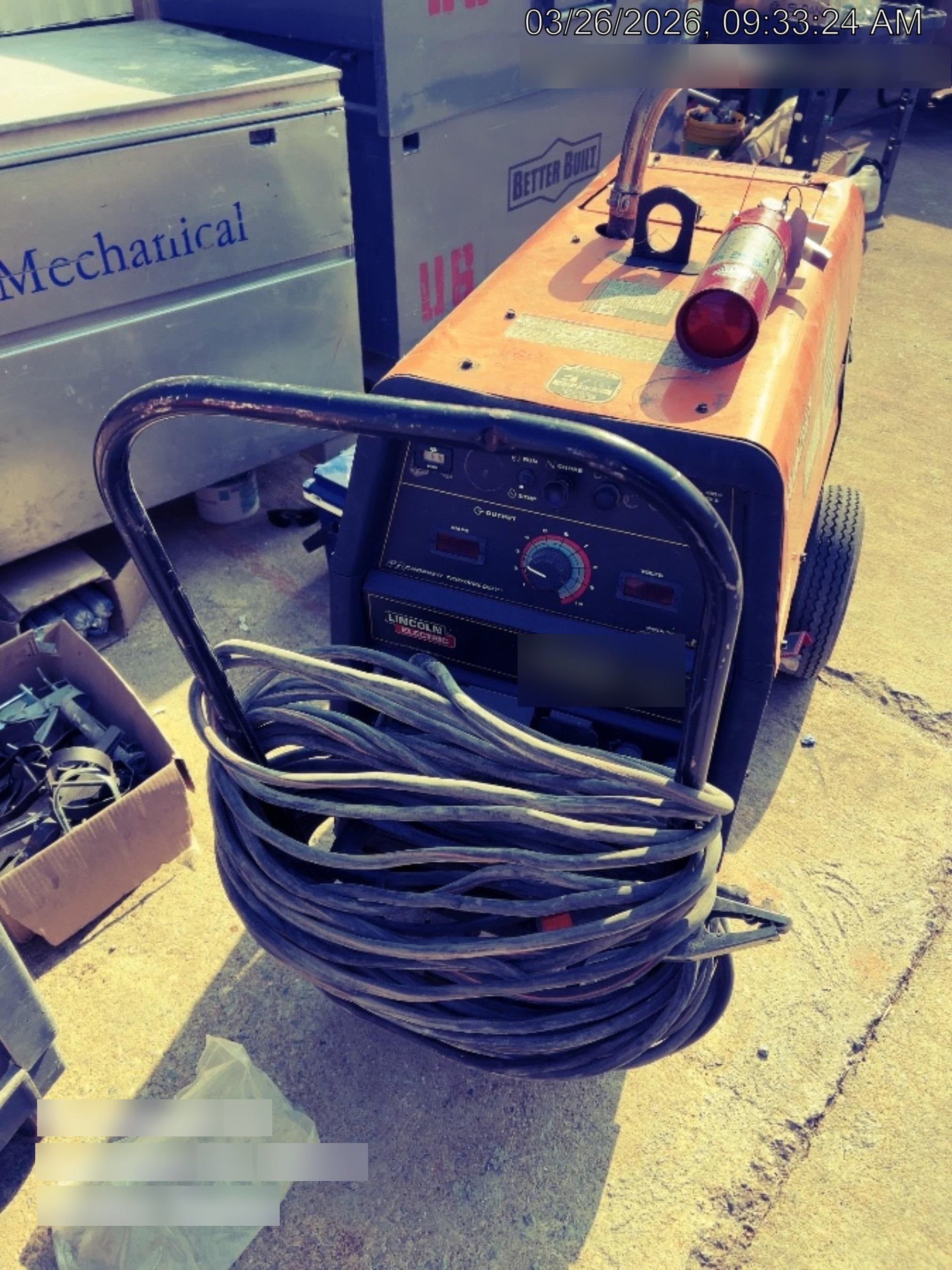 2021 Lincoln Electric Ranger 305 LPG LPG One-Pak (includes undercarriage, tank holder & tank strap) ORANGE