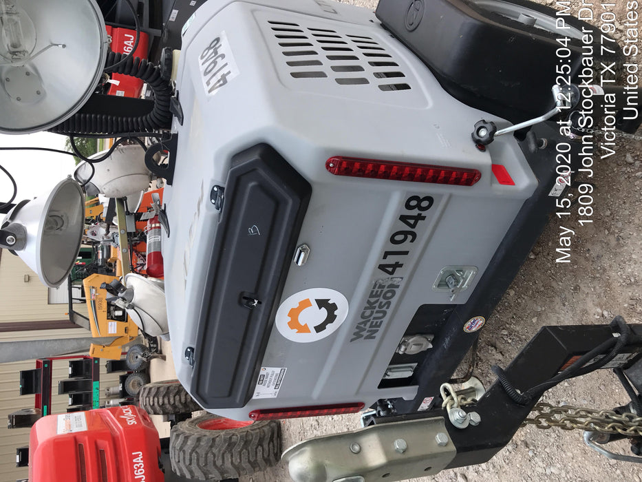 Wacker Neuson LTV6K-MH Power mast, 1100W MH, Fuel Sensors, Wiring Harness