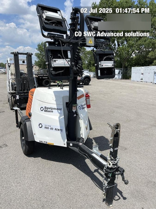 2024 Generac MLT2 Diesel, Flex Switch 120V Input, Powerzone Controller, 
(4) 320W LED Lights, 4kW Generator, 39.9 Gal Fuel Tank, 2" Ball, T3