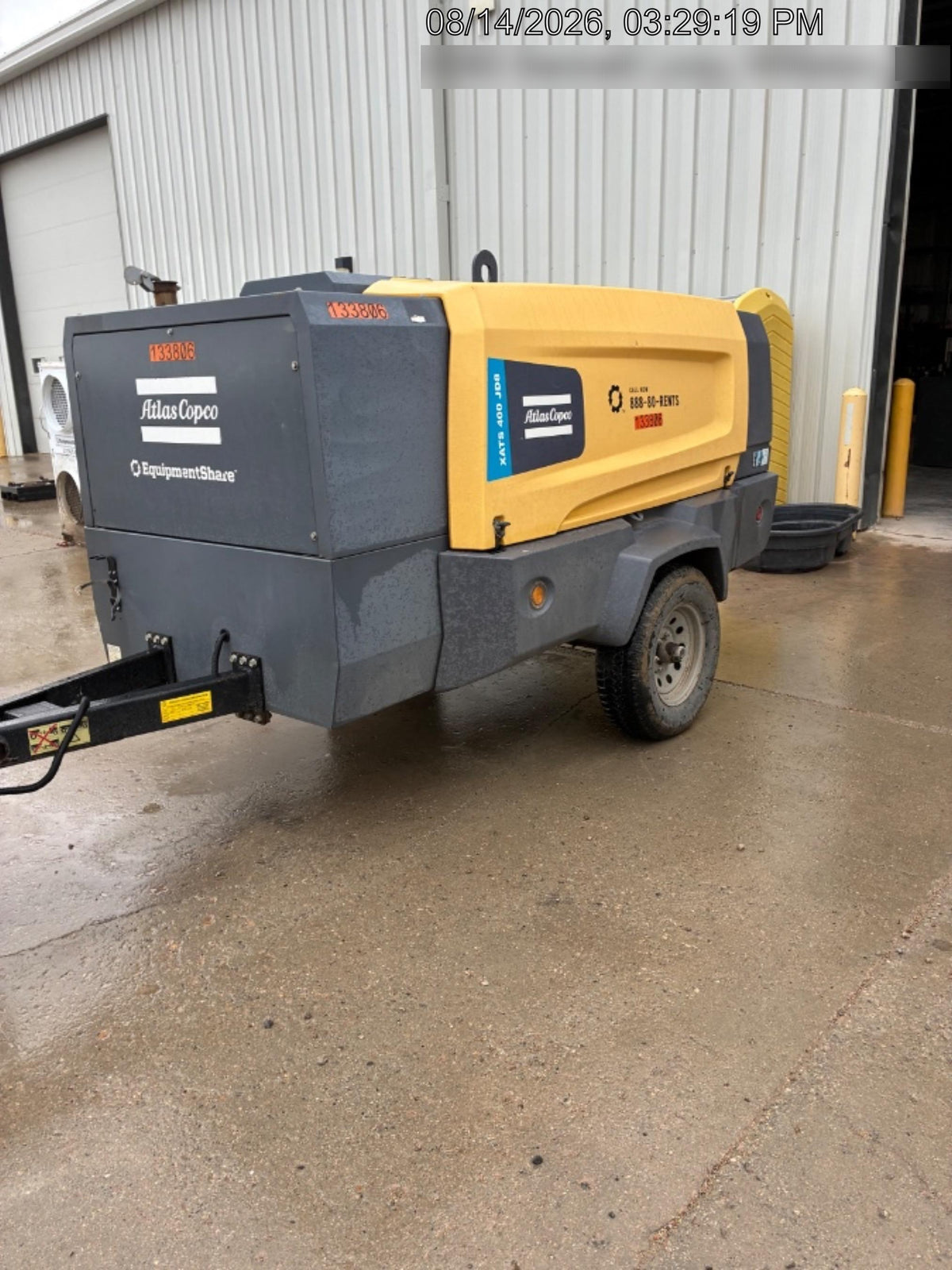 2021 ATLAS COPCO XATS 400 PFF