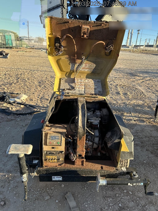 2022 Allmand NLV3GR (4) LED Light Fixture 350W, 23' Vertical Mast, 3kW Prime, Towable, ES Decals, T3