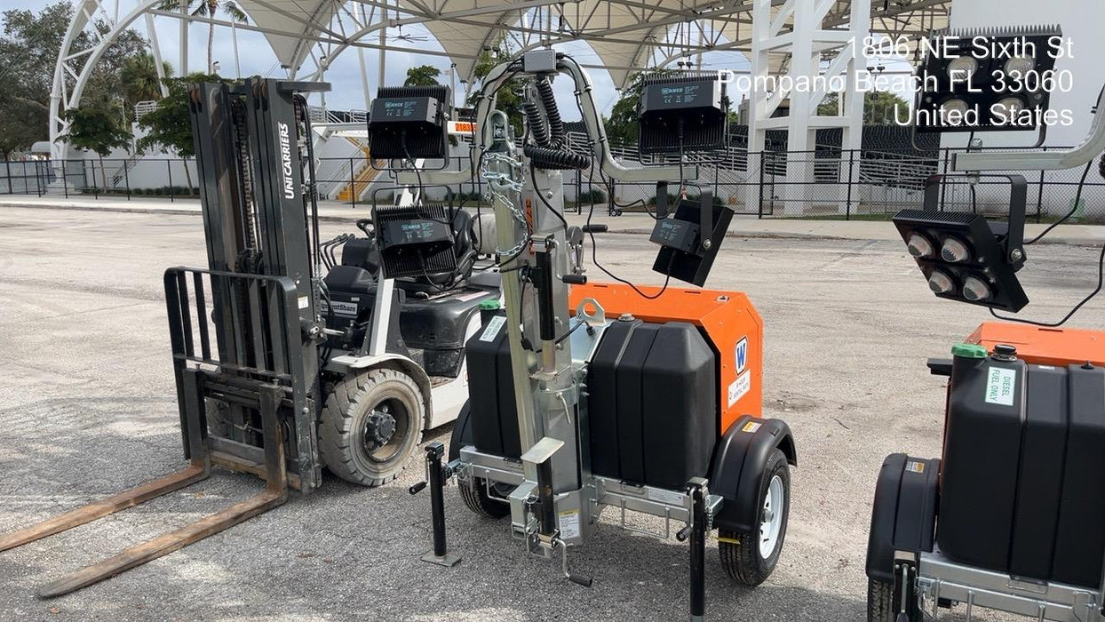 2023 Wanco WLTT-4MM4K Diesel, Deep Sea Controller, Shore Power Plug, Auto Start, (4) 350W LED Floodlights, 4kW Generator, 60 Gal Fuel Tank, 2" Ball, T3