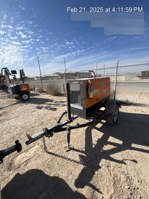 2022 Lincoln Electric LE400 Kubota V1505, Trlr, Cable Rack, Light Kit, ES Decals, T3