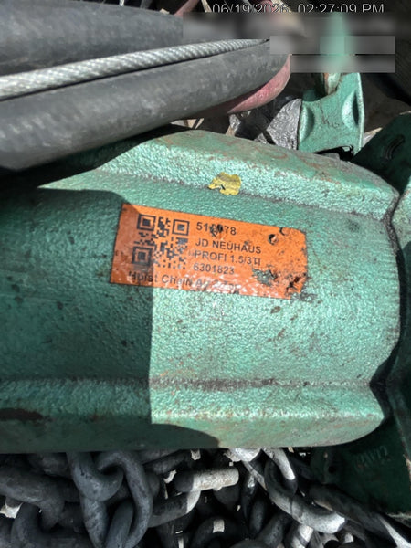 2025 JD NEUHAUS PROFI 1.5/3TI