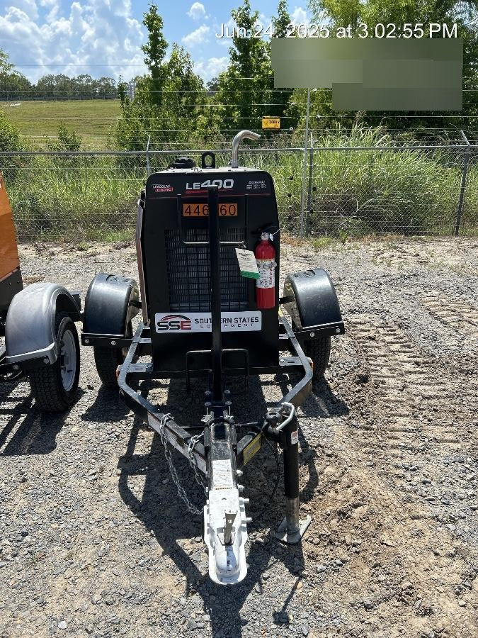 2024 Lincoln Electric LE400 Kubota V1505, Trlr, Cable Rack, Light Kit, ES Decals, T3