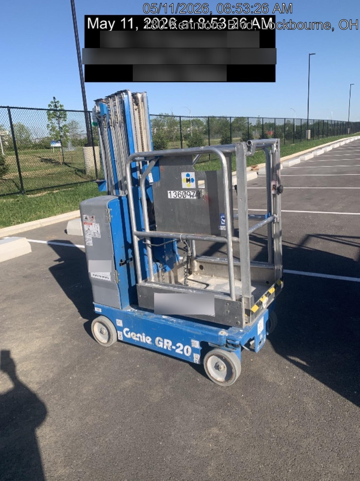 2021 GENIE GR-20