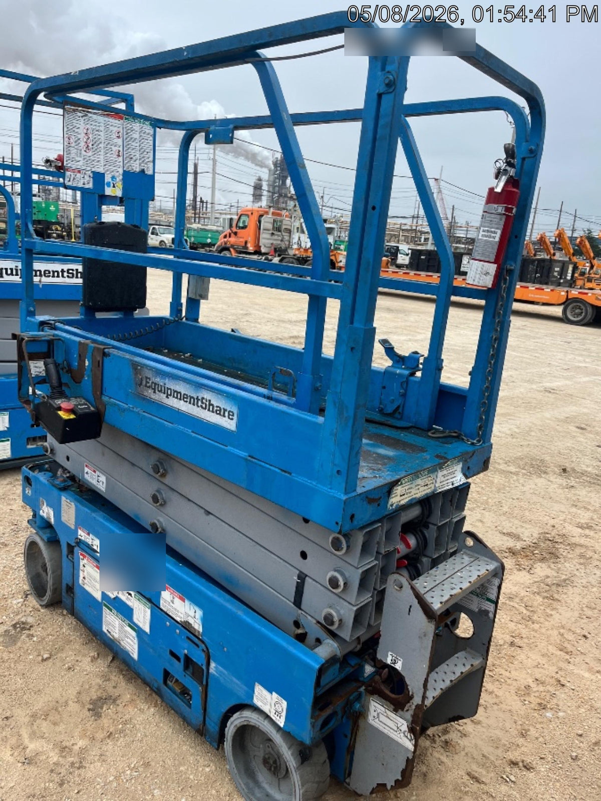 2019 Genie GS-1930 Fixed Rails with Chain Entry