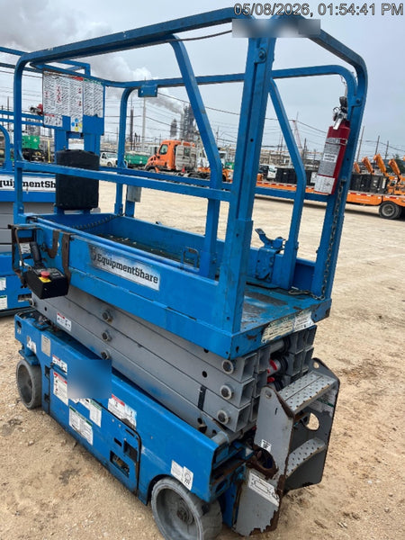 2019 Genie GS-1930 Fixed Rails with Chain Entry