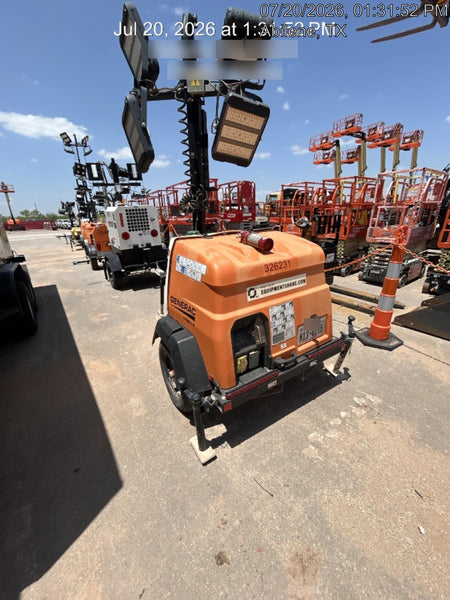 2023 Generac MLT2 Diesel, Flex Switch 120V Input, Powerzone Controller, (4) 320W LED Lights, 4kW Generator, 39.9 Gal Fuel Tank, 2" Ball, T3