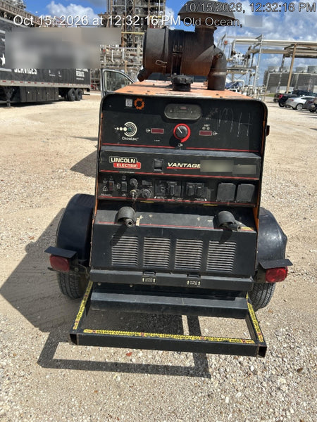 2022 Lincoln Electric Vantage 549X Crosslink Technology, Trailer Mounted, ES Decals, T3